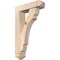 Ekena Millwork Olympic Arts and Crafts Smooth Bracket w/ Offset Brace, Douglas Fir, 5 1/2"W x 20"D x 32"H BKT0604X20X32OLY03SDF - alternate 1